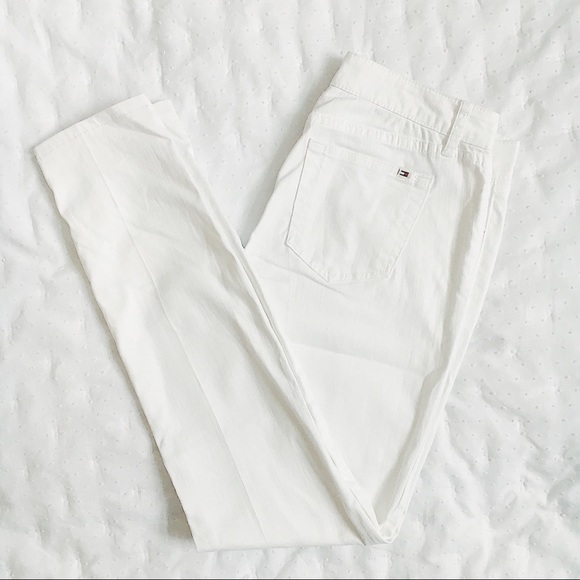 NWOT Tommy Hilfiger White Jeans Pants Skinny - Picture 3 of 7